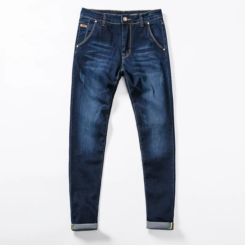 SevenColor Skinny Stretch Jeans - Slim, Denim, Größen S-XL