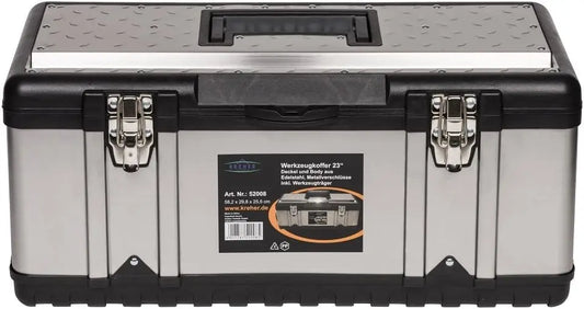 XL Werkzeugkasten Profi - Kapazität 58 L, Maße 58 x 29,8 x 25,5 cm by Golden Bridge Store