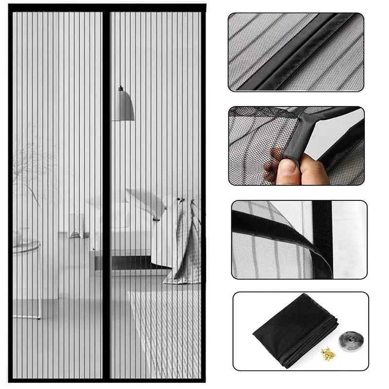 Choice Magnetischer Türvorhang - Mückenschutz 90x210 cm