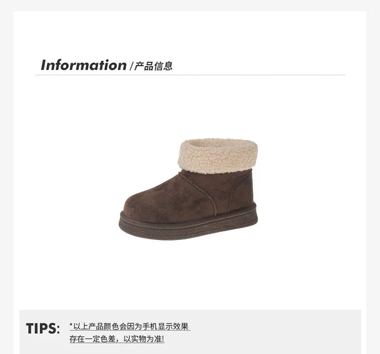 Winter Kinder Schnee Stiefel 2025, Neue Kinder Baumwolle Schuhe Warme Plüsch Kinder Plattform Outdoor High Top Stiefel Mädchen Junge Schnee Stiefel