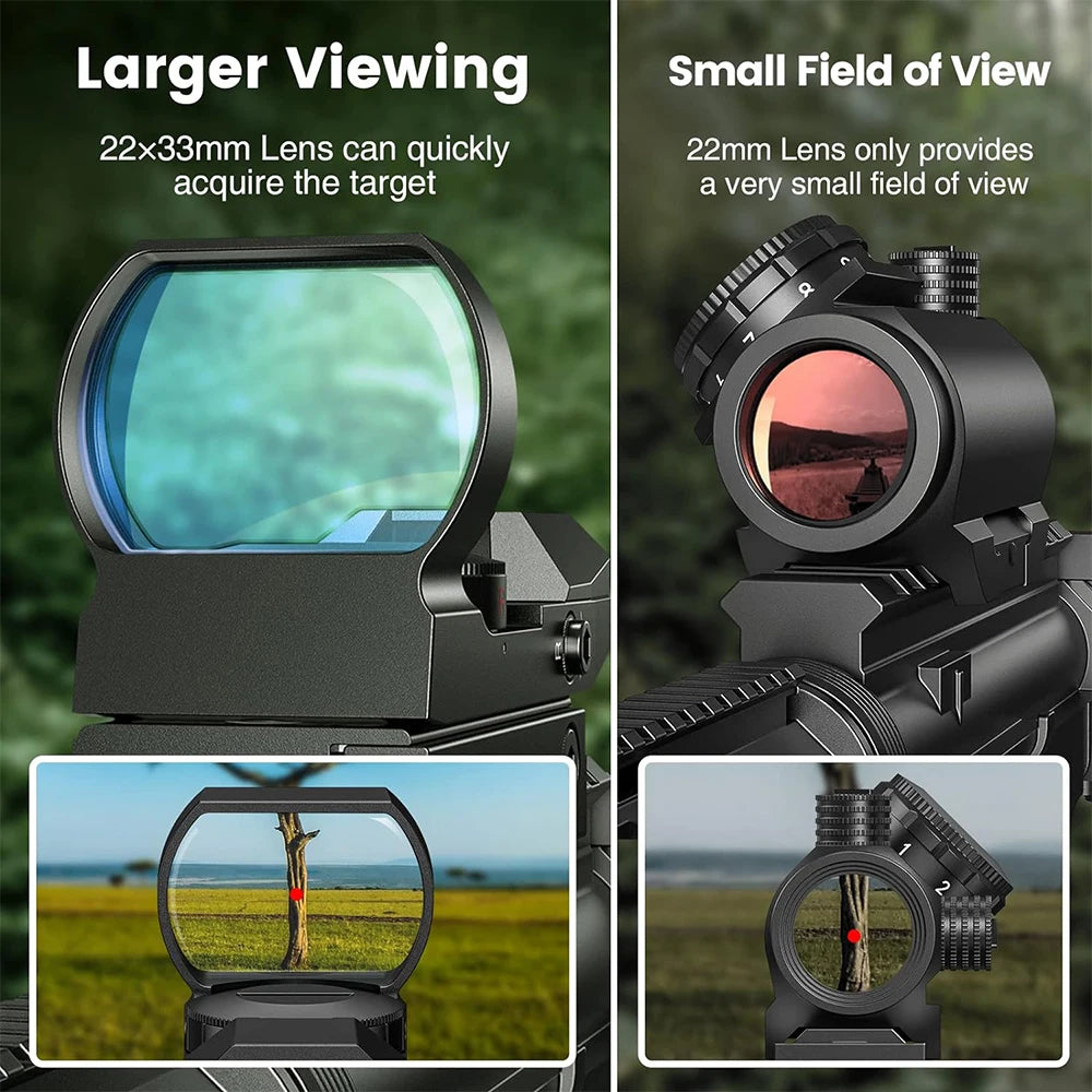 Taktische Rot-Grün-Dot-Sight-Scope-Riflescope-Jagdoptik-Reflex-Sight-mit-20mm-Schiene