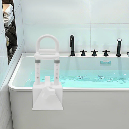 NONE Badewannen-Sicherheitsgeländer Verstellbar 9-17cm Tragkraft 136kg