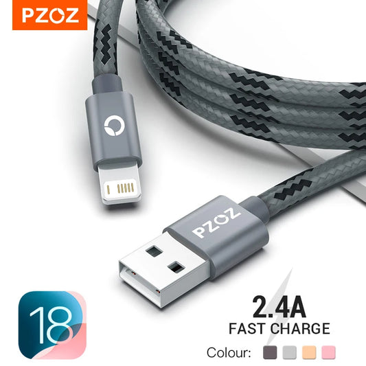 PZOZ USB Kabel Für iPhone - Hochgeschwindigkeits-Ladekabel
