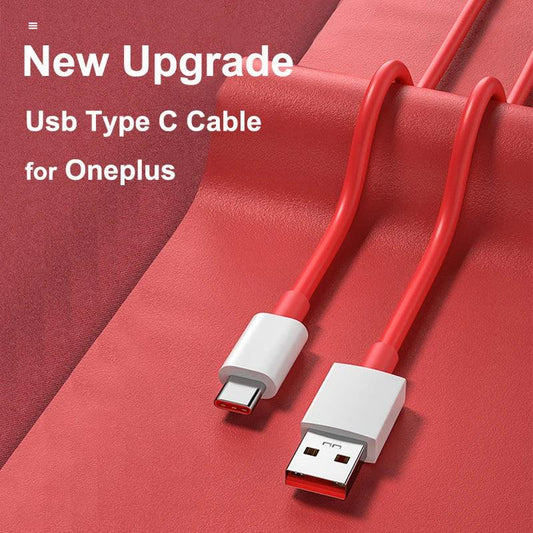 Ladekabel 2025: PD 65W Supervooc OnePlus Ace - USB C Type C Warp Dash Charge Fast Charger Collection - Golden Bridge Store