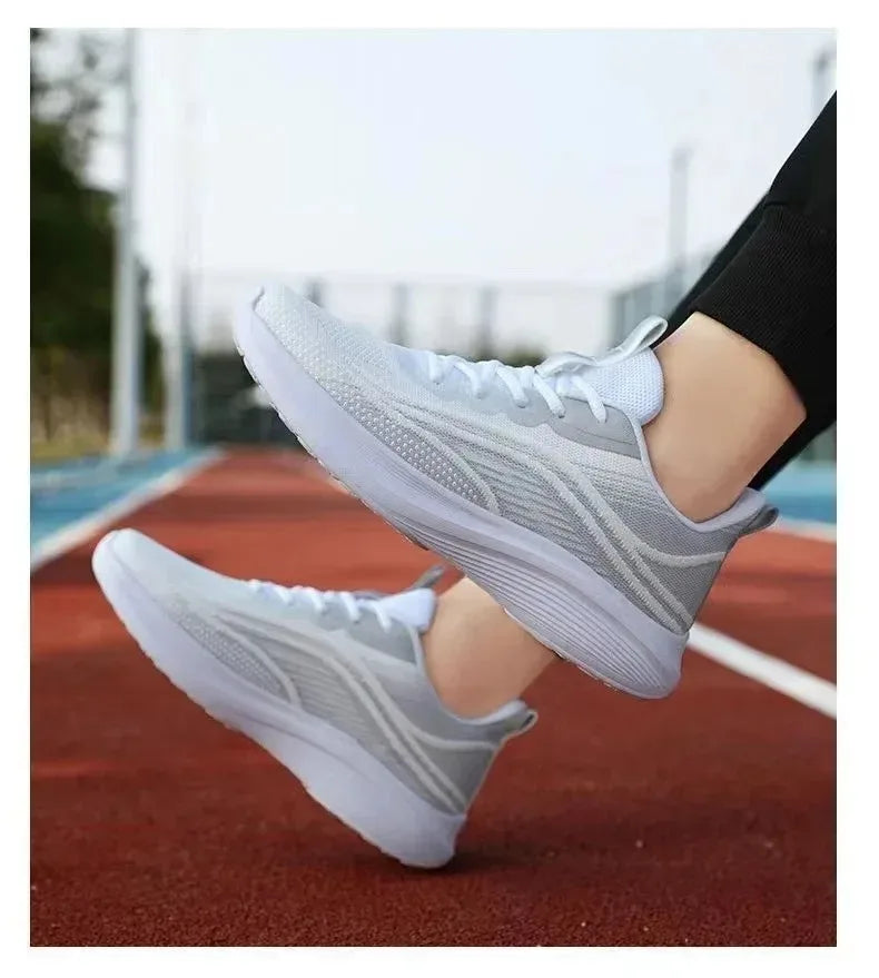 Womens Running Shoes Breathable Sport Tennis Sneakers Athletic Outdoor Gym Training Jogging Walking Shoes for Ladies