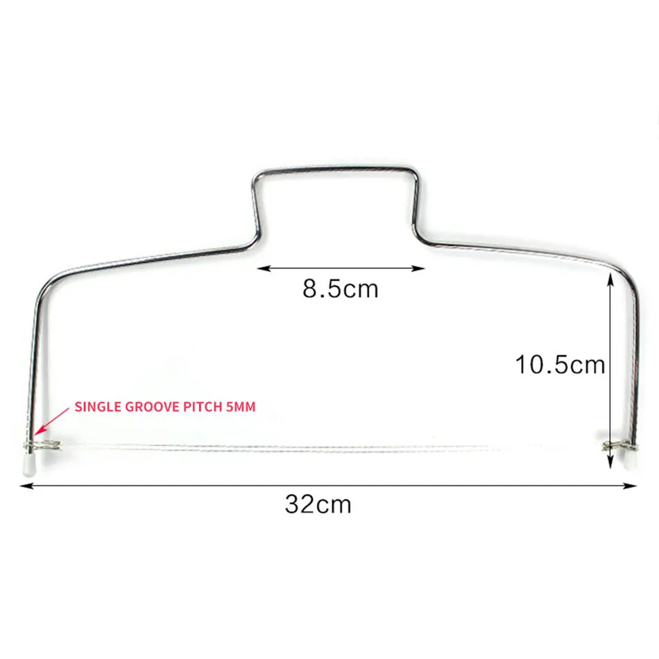 Other Höhenverstellbarer Torten Schneider - Edelstahl 30cm
