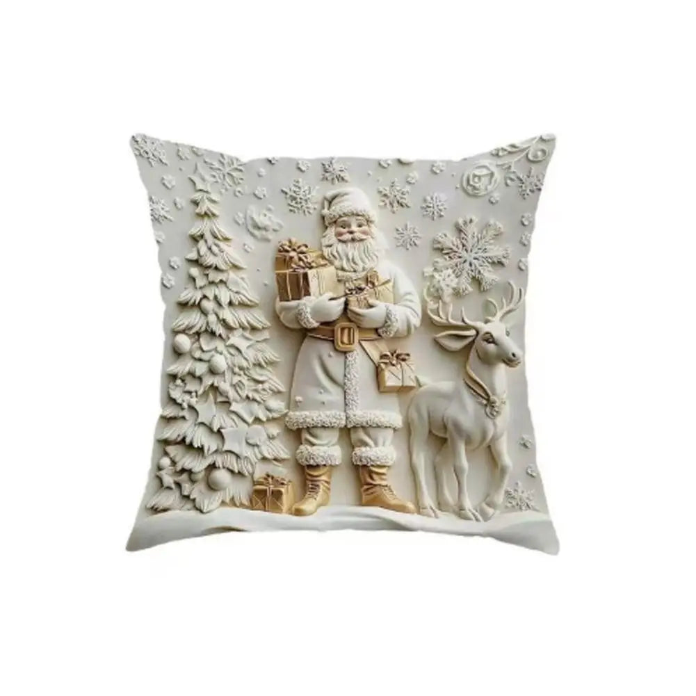 1pcs Christmas Decorative Pillow Covers ,Suitable for Christmas home decoration pillowcase, without pillow core.