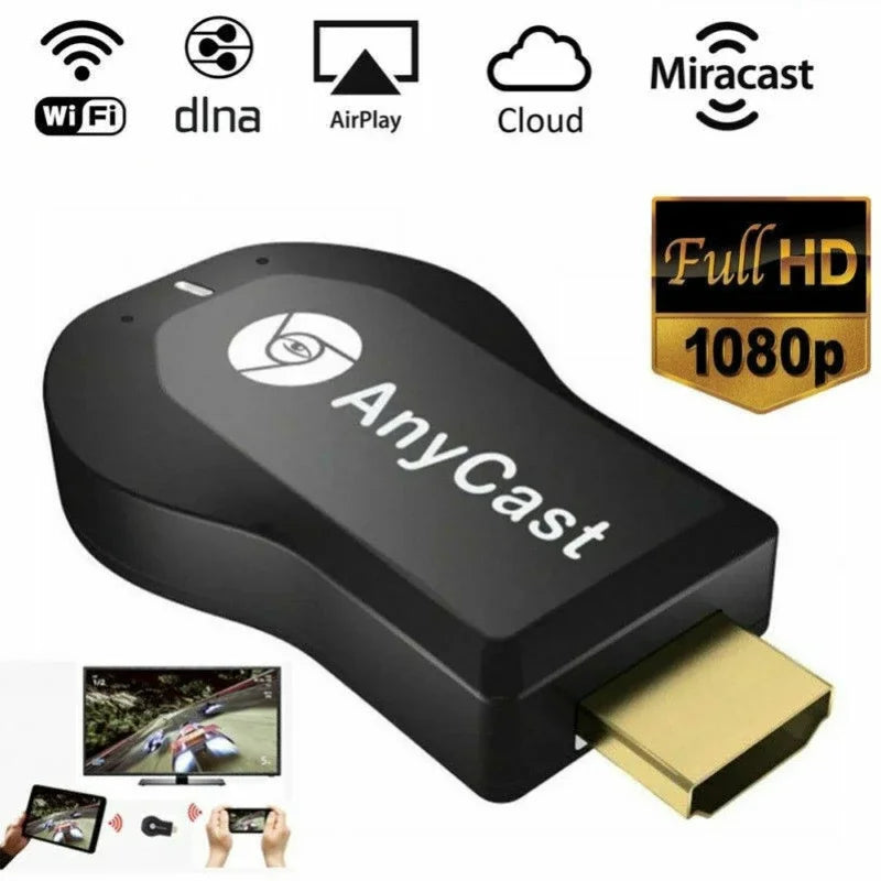 Abdo M2 Plus Drahtlos WiFi Display Stick- 1080p HDMI 2.4GHz