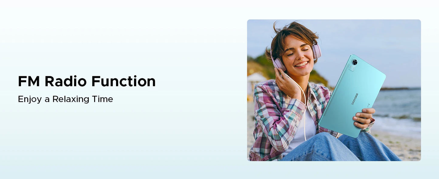 DOOGEE Tab E3 Gemini AI - 12 Zoll Display, 8800mAh Akku, Helio G100