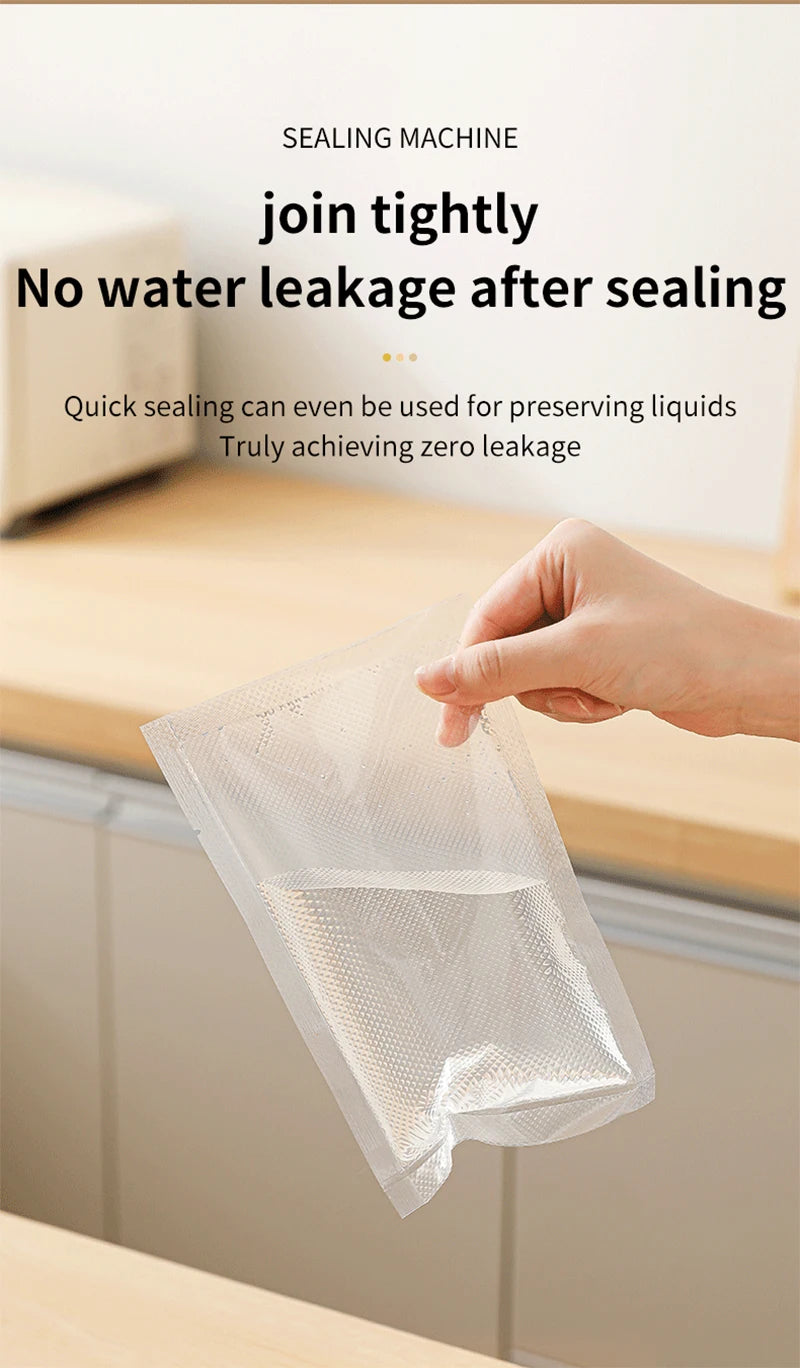 Mini Heat Bag Sealing USB Plastic Bags Sealer Machine 2 in 1 Handheld Food Package Bags Sealer With 6 Gear LED Display