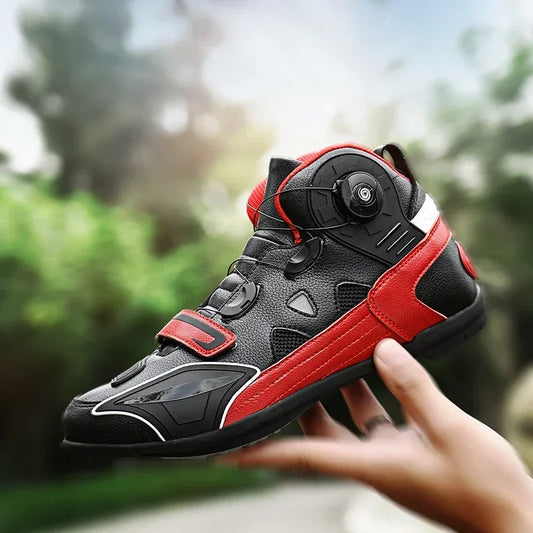 CN Fujian Leder Motocross Stiefel Knöchelhoch - Plus Size Antirutsch Atmungsaktiv