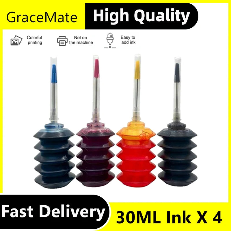 Printer Ink 305xl Ink Cartridge for HP DeskJet 2710 2720 4110 4120 4130 6010 Compatible for hp305 Ink Cartridge Refill Ink Kit