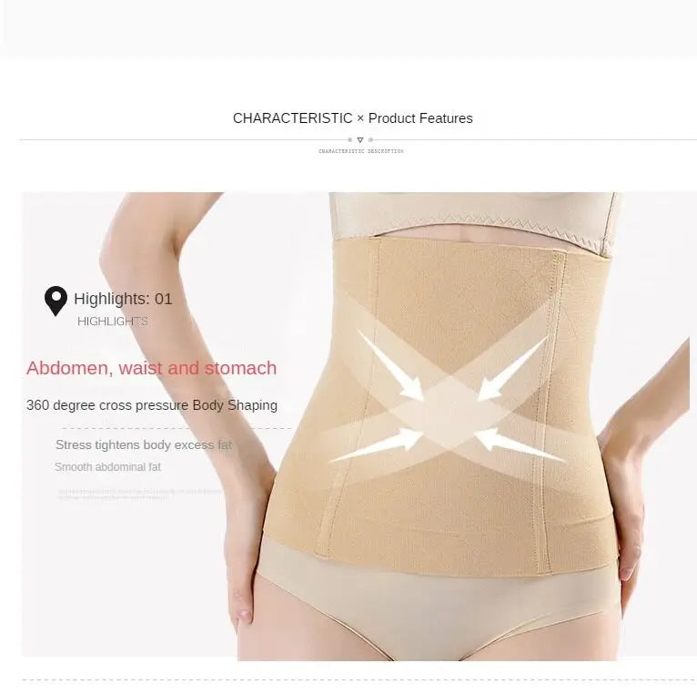 Waist Trainer Slimming Belt Women Gym Fitness Cincher Belly Control Corset Women Body Shaper Weight Loss Belly Waist Wrap
