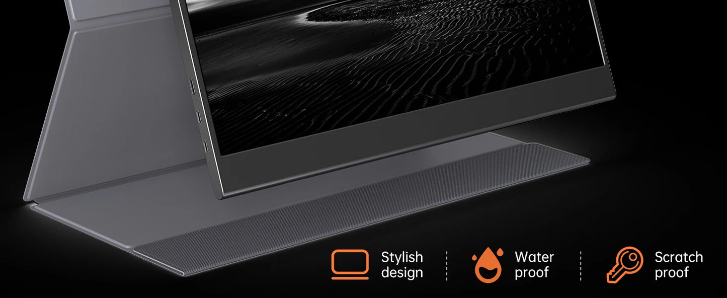 UPERFECT 15,6 Zoll Touch Monitor - Aufl. 1920x1080, 300 CD/M2, 60 Hz