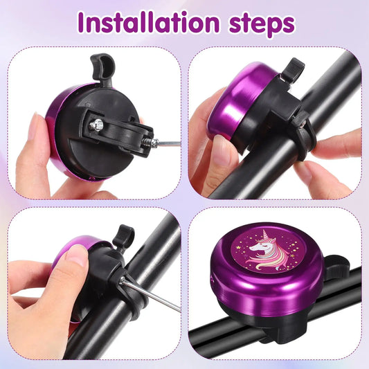 Vorcool Clopoțel Luminos Unicorn - Puternic 50 mm 2 bucăți