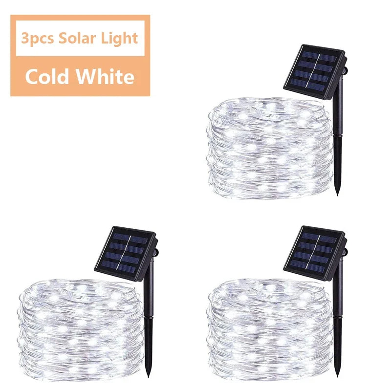 ZTree LED Lichterkette Außen Solar - Kapazität Batterie, Leistung, Länge