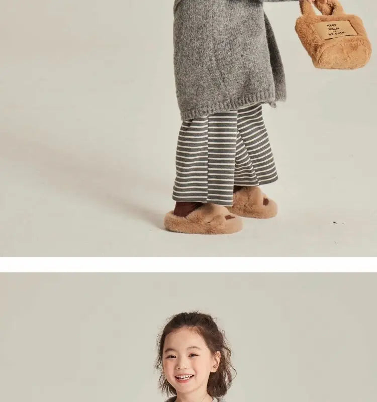 CNZ Koreanische Mädchen-Cardigan - Größe 3-6Y, Baumwolle