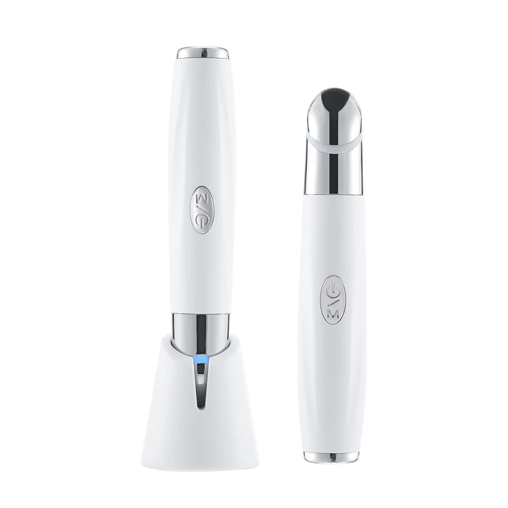IPL Augen Massage Beauty Gerät 2025 - Aufhellen Dunkle Augenringe Anti-Falten - 3 Farbe LED Photon Therapie Beheizt Vibrator Elektrisch Augen Massagegerät