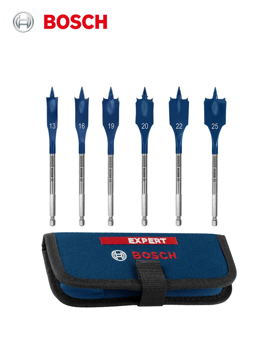 Bosch Expert Drill Bits Wood Drilling Self-tapping Thread 1/4 "HEX Shank Power Tool Accessories for Electric Screwdriver