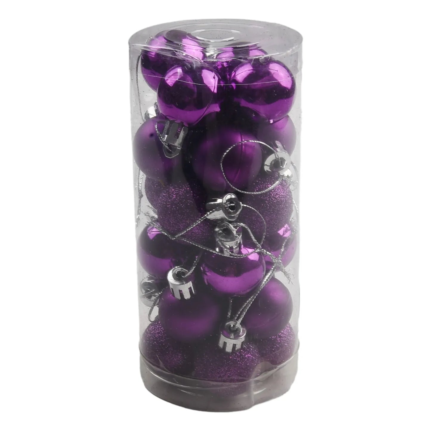 Choice Christbaumkugeln Kunststoff - 24 Stück, Ø3 cm