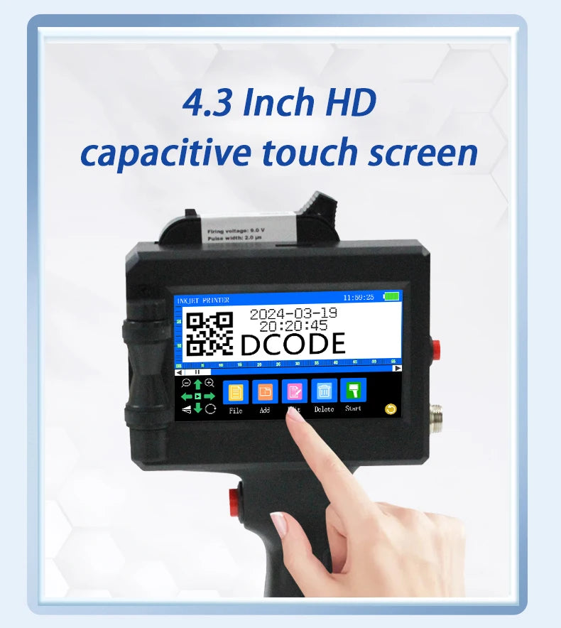 DCODE 1750PLUS-1 Mobil TIJ - 2000mAh 1.4GHz, 25,4mm