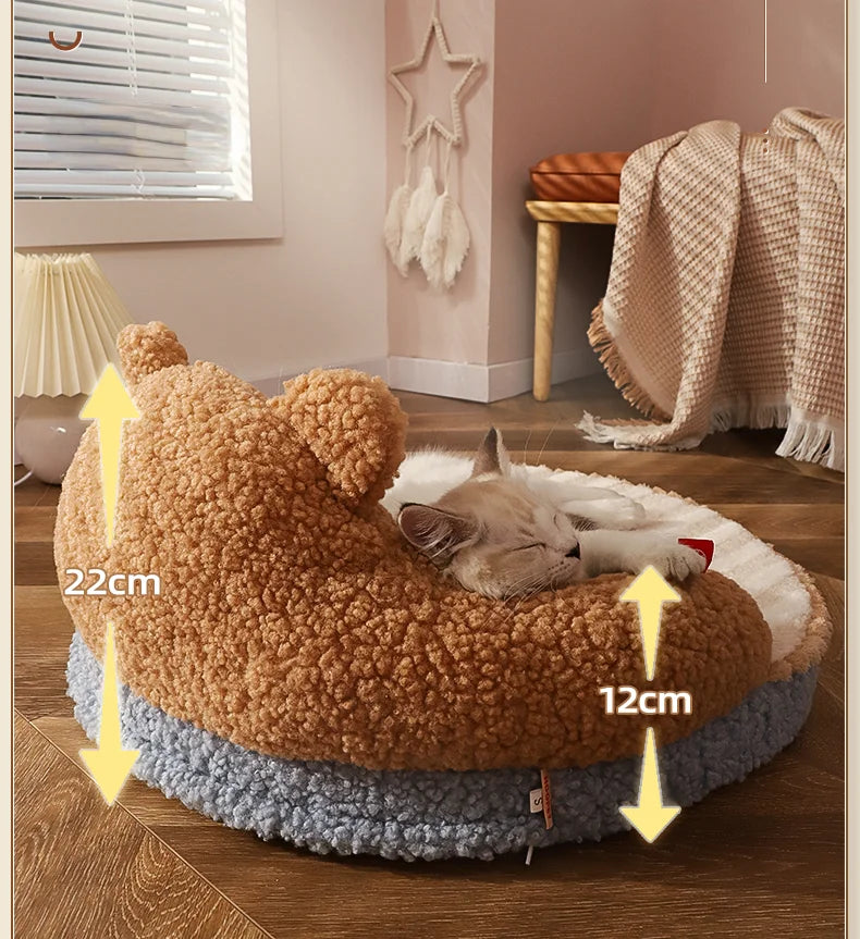 Dog Bed Padded Cushion for Small Big Dogs Sleeping Beds and Houses for Cats Super Soft Durable Mattress Removable Pet Mat