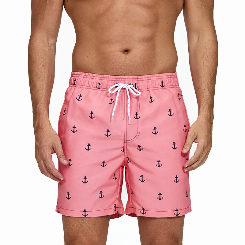 ESCATCH Herren Schwimmbekleidung 2025: Quick Dry Summer Beach Board Shorts Plus Size - Mens Swimwear Briefs Swim Trunks Male Sportswear Beachwear Fitness