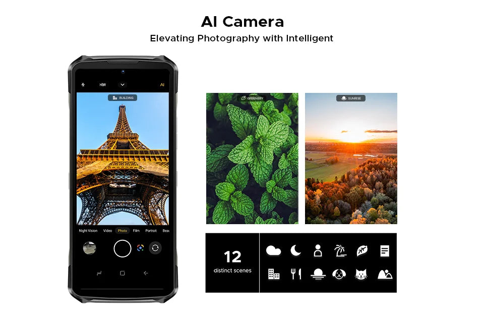 DOOGEE S119 Robustes Smartphone - 10200 mAh Akku, 33W, 6.72 Zoll