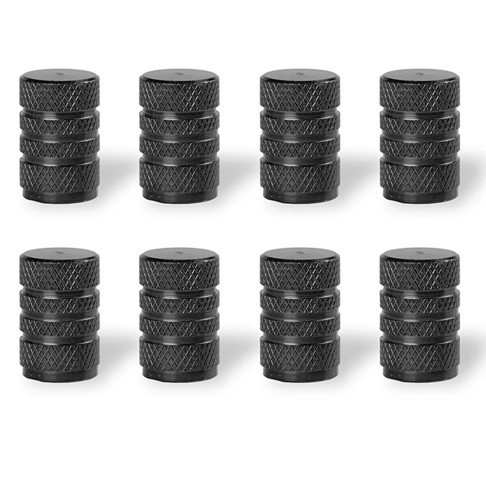 ZZTZZC Ventilkappen Staubdicht - Aluminium 8er Set 11mm