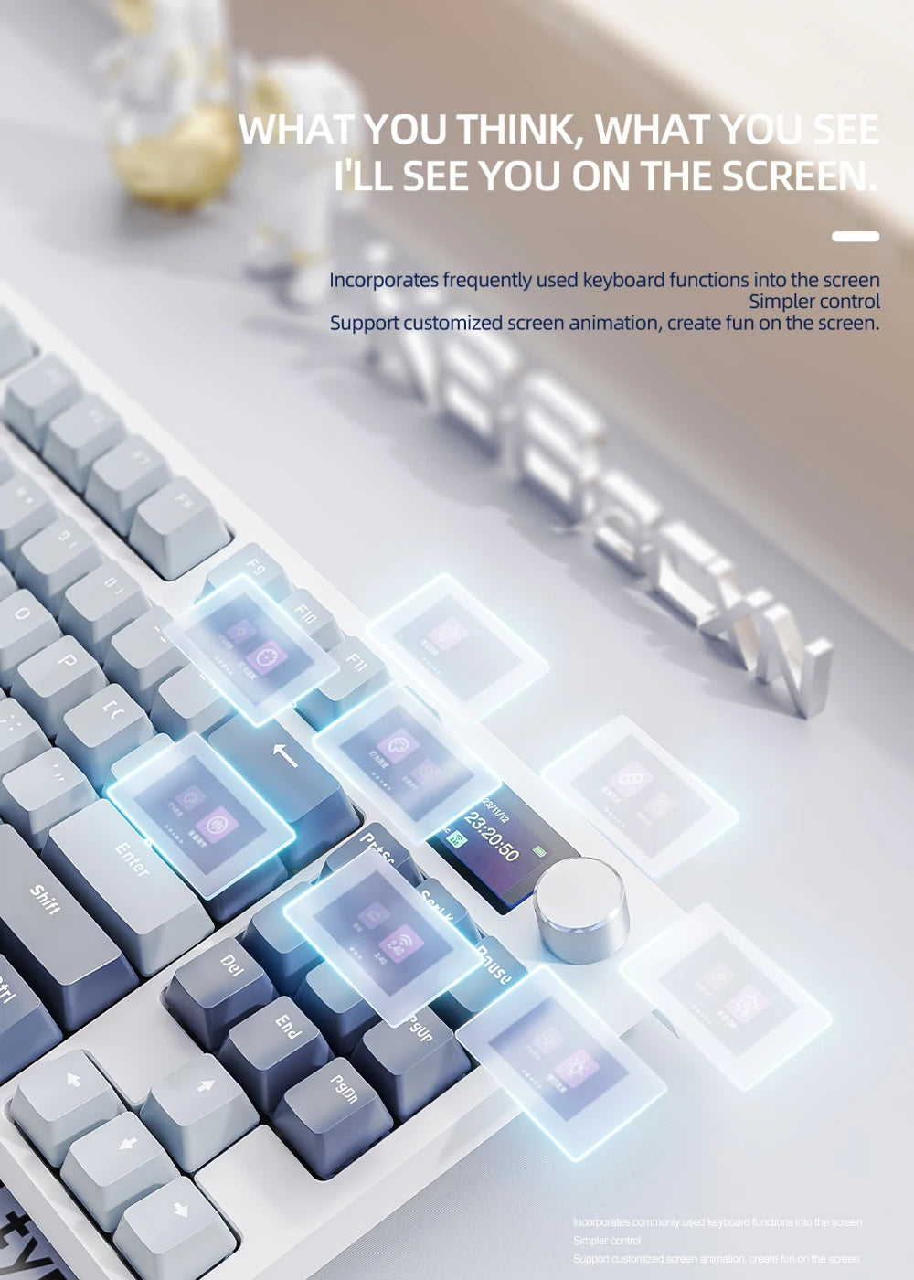 Gaming Tastatur 2025 - K86 Wireless Hot-Swappable Mechanical Keyboard
