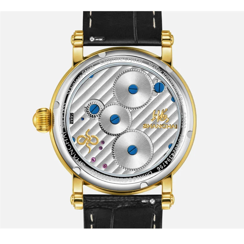 Shanghai Golden snake carrousel Tourbillon hand wound limited edition timepiece