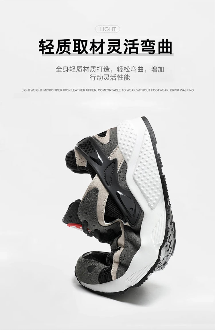 Male Sneakers Men’s Casual Shoes Running Sport Shoes Antislip Tennis Shoes for Men Mesh Breathable Outdoor Fashion Sports Shoes