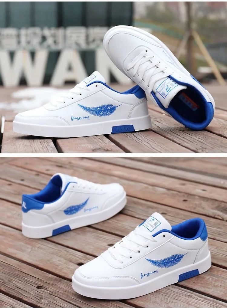 Men Sneakers 2024 Summer Men's White Sports Shoes Fashion Male leather casual Shoe Zapatillas Hombre Chaussure Homme