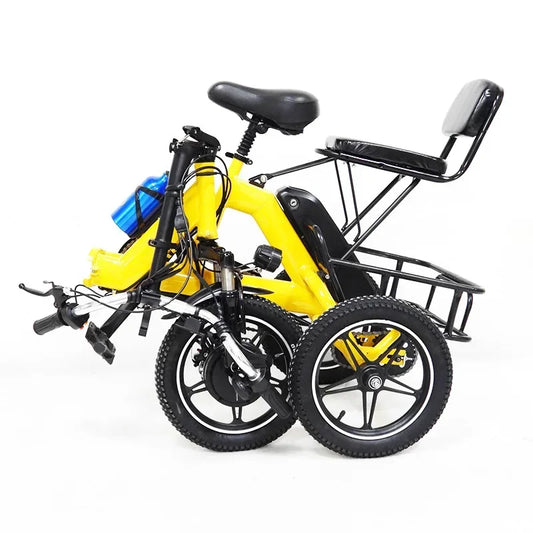 ETrike 14 Zoll Klapp Dreirad Elektro - 48V 350W 2 Sitzer