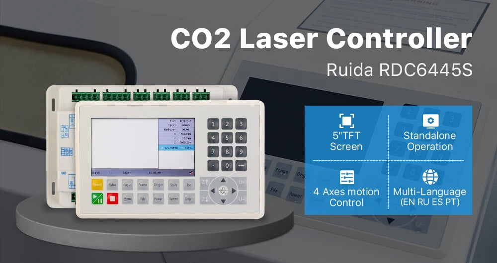 Ruida RDC6445 Controller für CO2 Laser Gravur Schneidemaschine