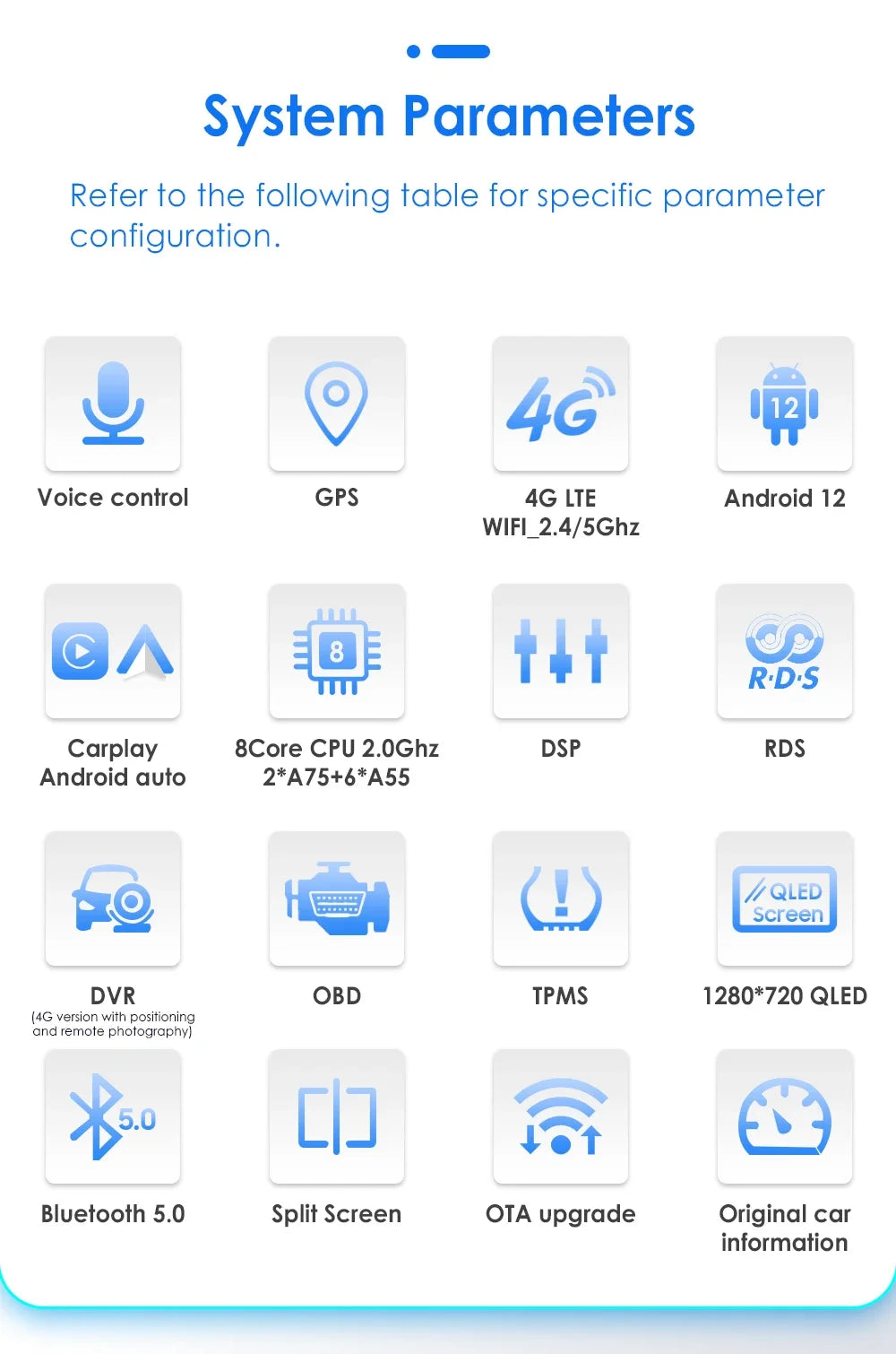 CarPlay Autoradio Multimedia Player für Honda Civic Hatchback