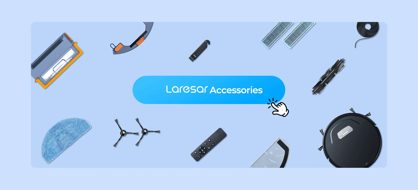 Laresar M3 Kabelloser Nass-Trocken Sauger - Akku 28,8V Staubbehälter 0,6-1L