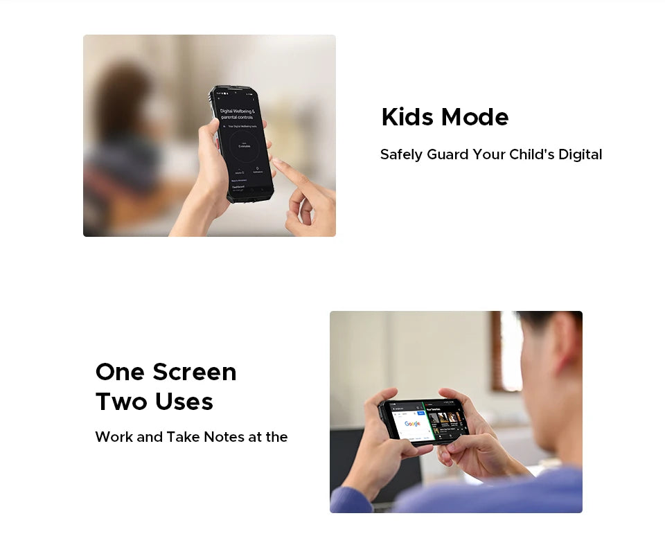 Doogee S118 Pro Robustes 5G Smartphone - 10800 mAh, 33W, 6,6 Zoll