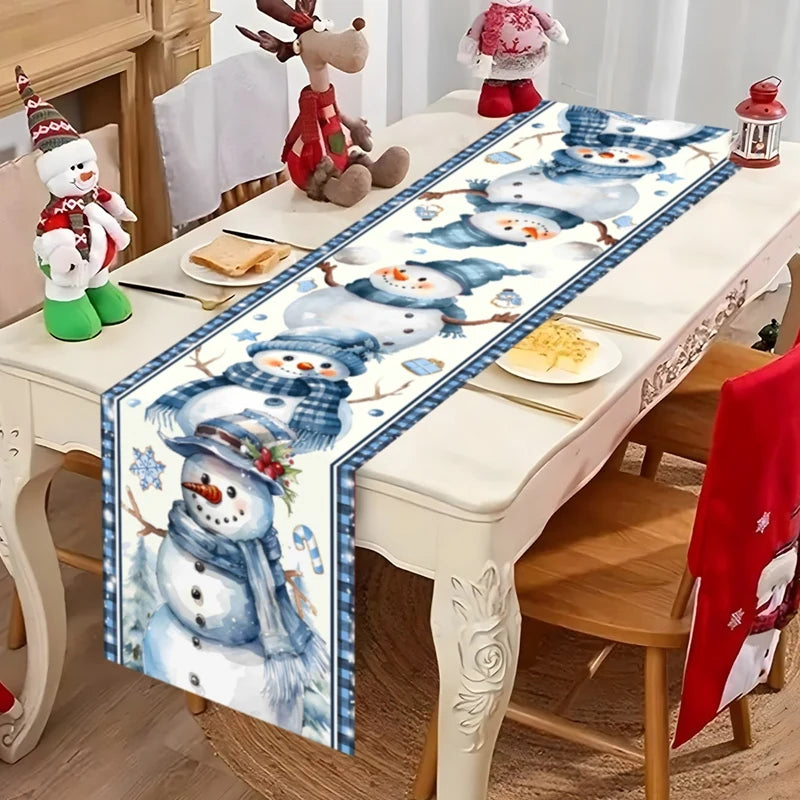 SantaHome Tischläufer Weihnachtszauber - Maße 30x180 cm, Baumwolle