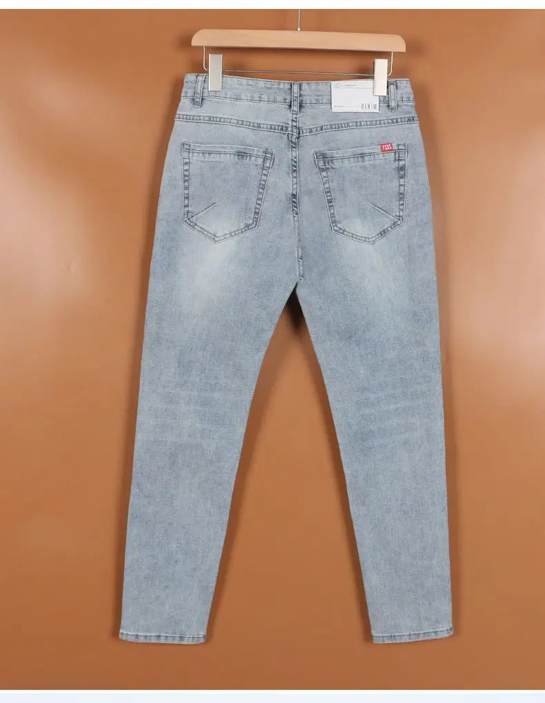 UrbanX Moto Straight Jeans Streetwear - Gerade S-XL