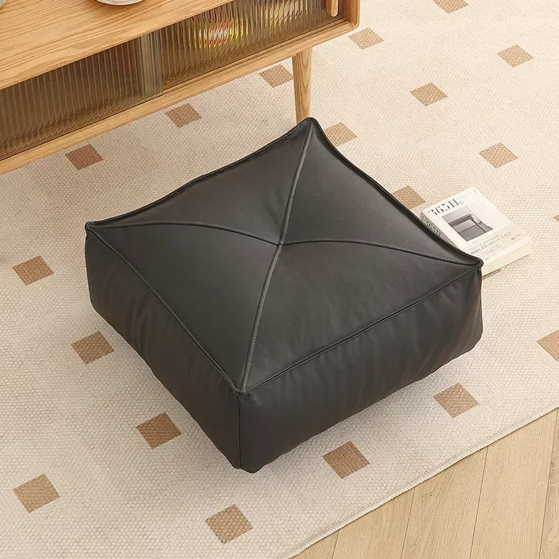 Hubei Dickes Bodenkissen - Größe 40x40 cm, Dicke 8 cm, Samt