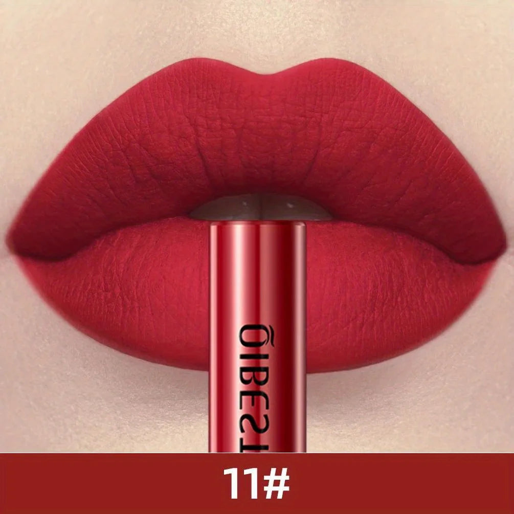 Matte Liquid Lipstick Waterproof Long Lasting Velvet Mate Nude Red Lip Gloss Lint Tube Makeup Cosmetic Lipsticks Lipgloss
