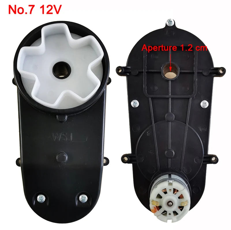 Children electric car steering gearbox with motor,Steering motor for remote control car,toy car steering gear box with engine