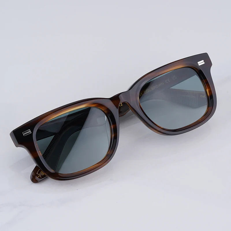 Lemtosh KLUTZ rectangle sunglasses vintage inspired acetate luxury