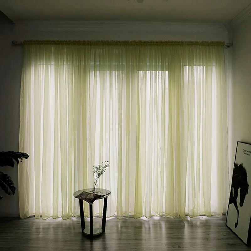 Zhejiang Vorhang Transparent - 100x200cm Polyester 1Stk