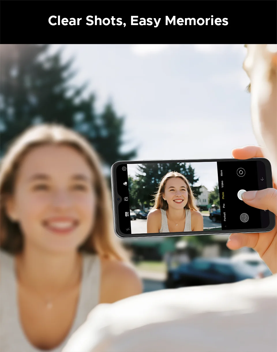 DOOGEE Note 56 Großer Akku - 6150 mAh, 6,56 Zoll Display, 90 Hz