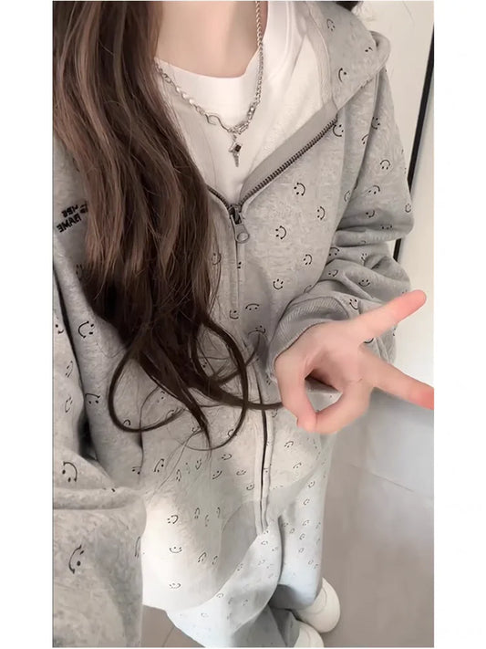 Choice Cardigan Hoodie Sportlich - Größe XS Bis XL Reißverschluss Polyester Baumwolle