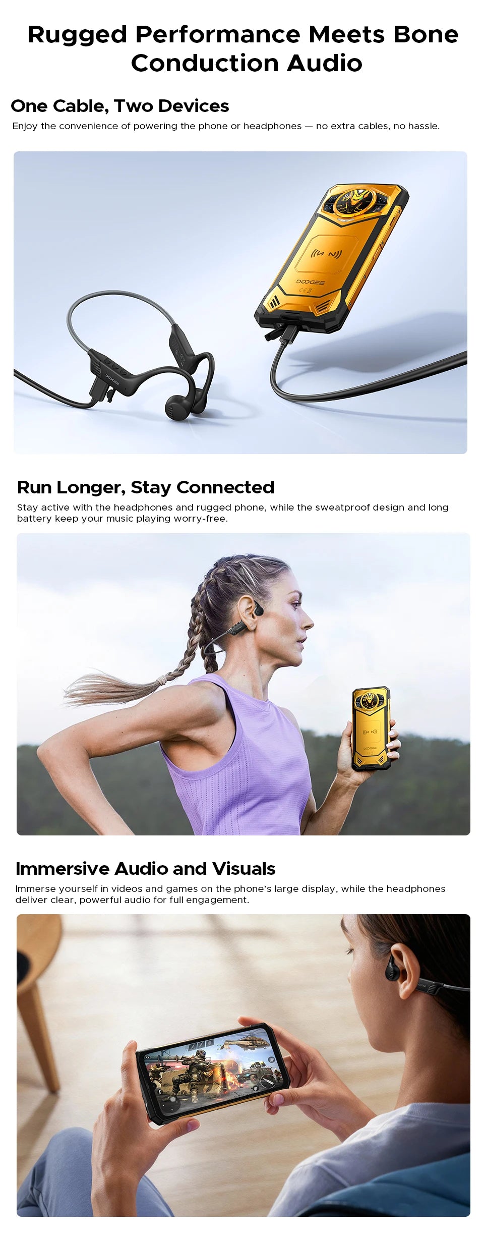 DOOGEE S200 X Gemini AI - 10100 mAh 33W 6,72 Zoll Display