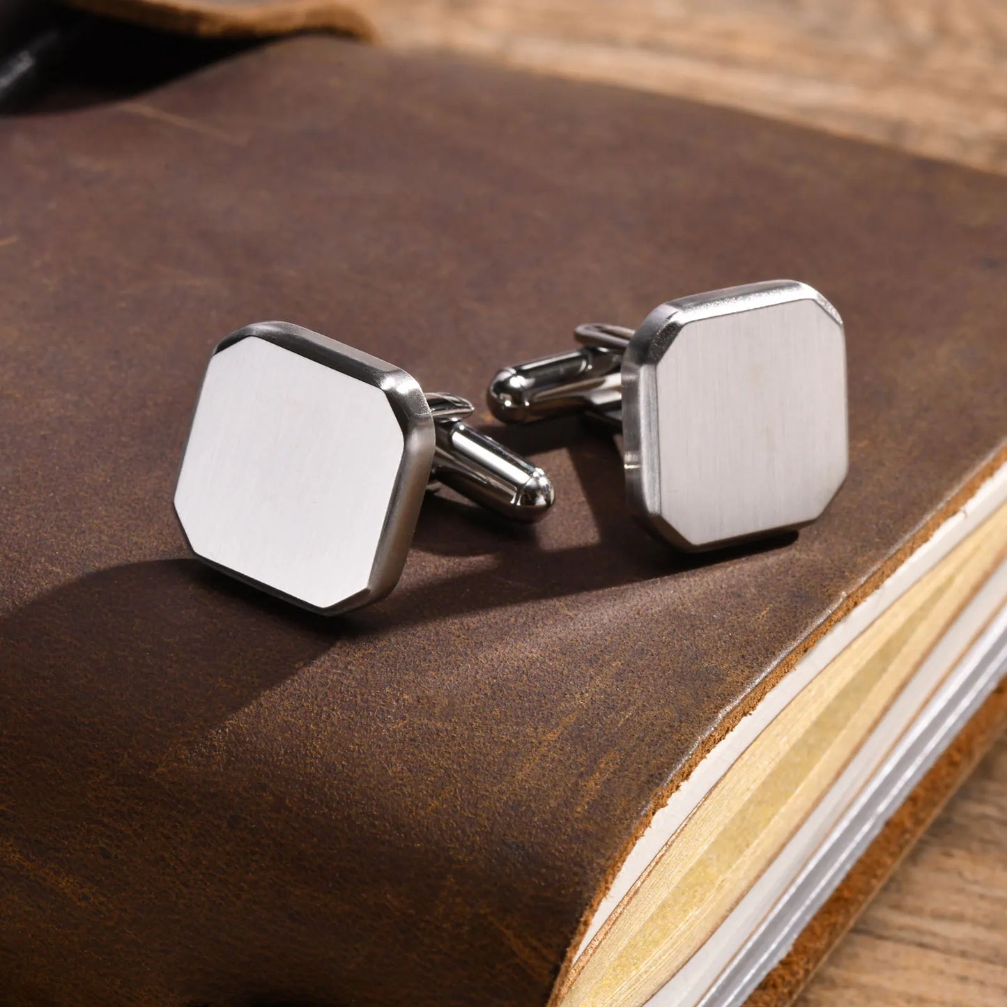 Personalized Cufflinks for Men Boys,Stainless Steel Shirt Cuff Button Custom Wedding Gifts Mens Cufflinks,Men's Accessories