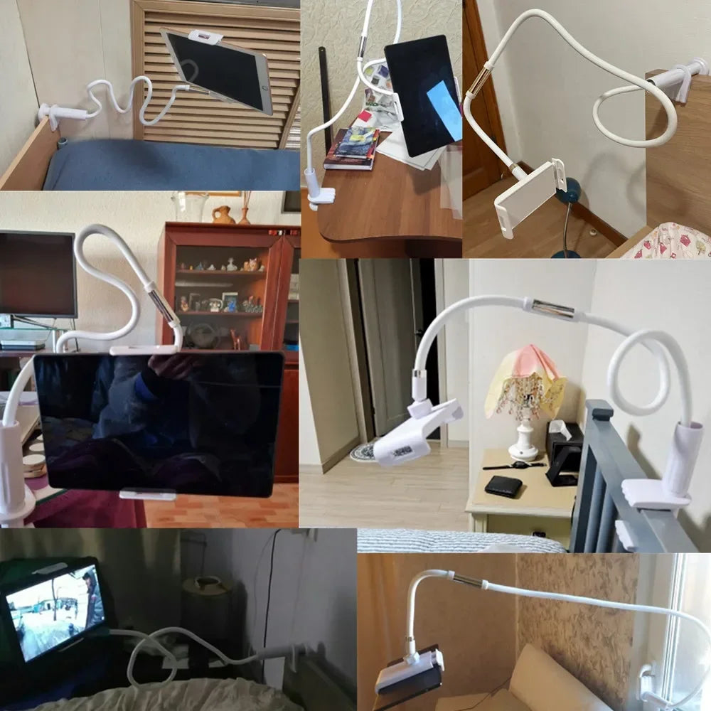 Tablet-Halterung 2025: Flexible Long Arm Stand 5-11'' Phone Tablet Support Xiaomi Samsung iPad Collection